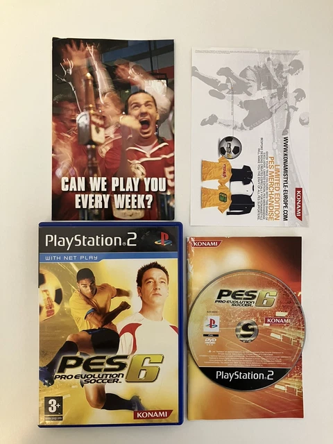 Pro Evolution Soccer 6 - Édition FR PAL Pour PSP Sony - Bon état - Jeu De Football Konami