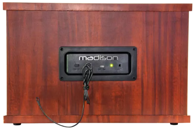 MADISON  MAD-RETRORADIO NOSTALGIERADIO Bluetooth UKW TUNER 2 x 10 Watt Radio 3