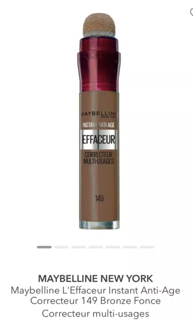 Maybelline New York  l’effaceur Instant anti-âge Correcteur 149 Bronze Foncé