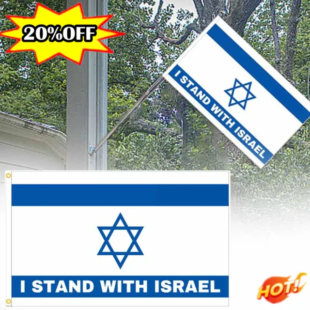 Israel Israeli Flag 5X3 Ft Large Fast Despatch Hots