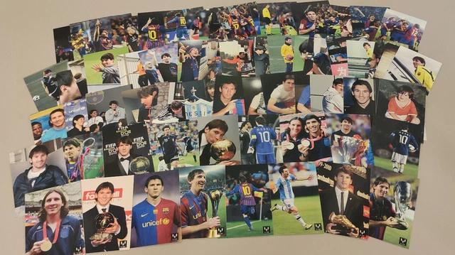 ICONS OFFICIAL MESSI Card Collection RARE !!! 74 cartes EUR 199,00 ...