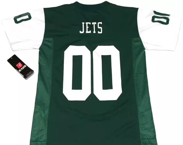 New York Jets #00 NFL Football Team Jersey New! NWT Youth Boys Size SMALL 8