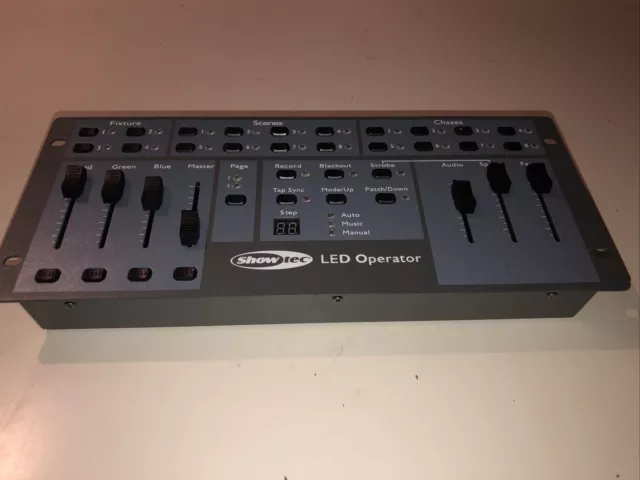 showtec led operator dmx 4