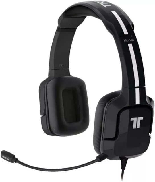 Tritton Kunai Stereo Headset Black PS4 Wired with Microphone Boom Over Ear