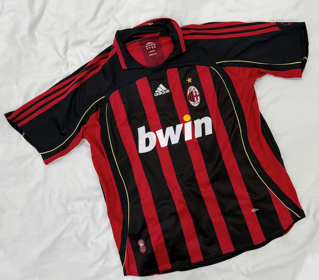2008 2009 AC Milan Kaka Jersey Shirt Kit Serie A Maglia Home