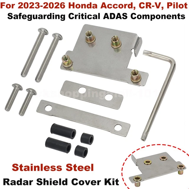 Radar Sensor Protector Cover Kit For Honda Accord (2018-2022) – Anti-Theft & Corrosion Resistant