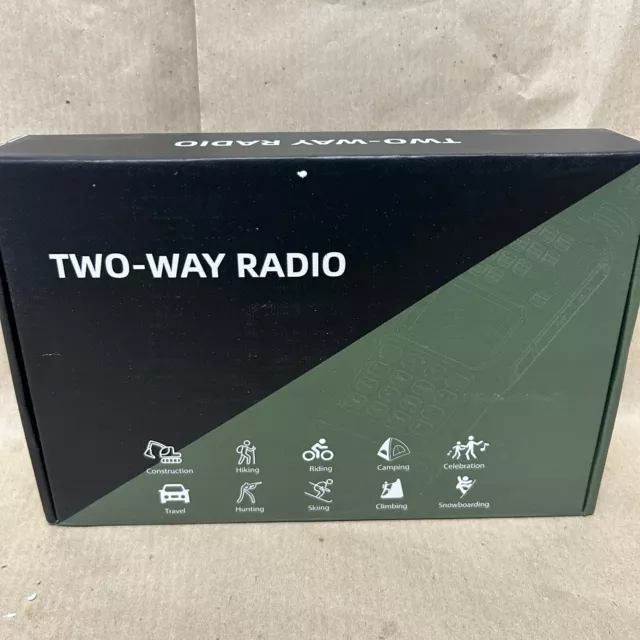 Abbree AR-152 10W Powerful Ham Radio Military Grade Long Range Two Way Green