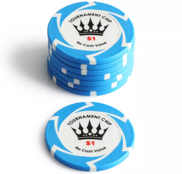 1000 Crown Millions Chips 14g Poker Game Set Gambling Casino Pick Any Combo New 2