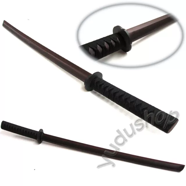 Samurai Holz Übungs -Schwert Bokken dunkelbraun 80 cm 2