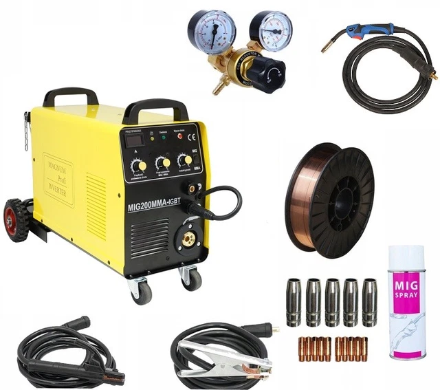 Saldatrice inverter Telwin Maxima 230 Synergic 230V saldatura MIG-MAG