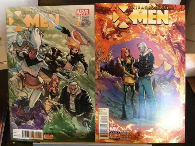 15-Comic Lot Extraordinary X-Men #1-20 / Marvel 2016 / Lemire