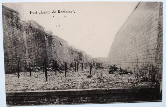 cpa ditch Fort Camp des Romains Saint-Mihiel Meuse war 14-18