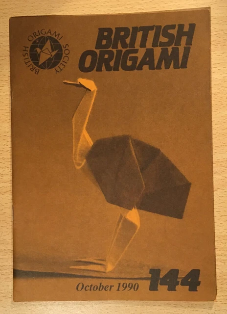 Origami. 3 Magazines British Origami Society. Nº 141, 144, 167 (1990-1994). TBE. 3