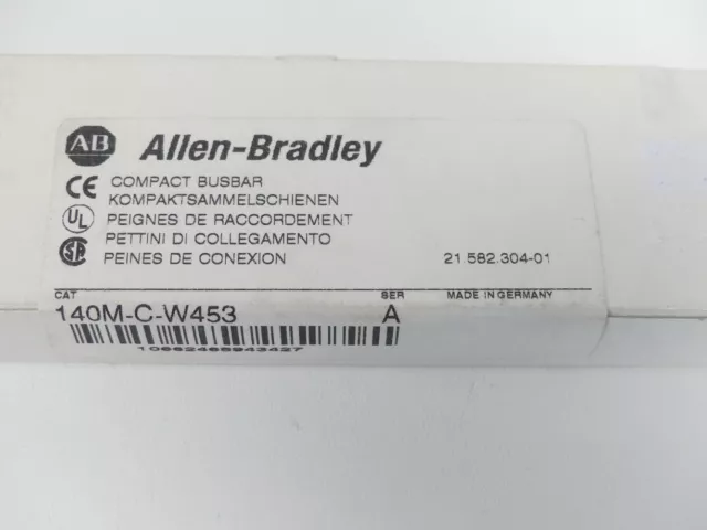 Allen Bradley CAT 140M-C-W453 Kompaktammelschiene - ungebraucht! - 2