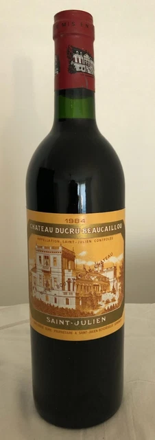 VIN CHATEAU DUCRU-BEAUCAILLOU 1984 (75cl)