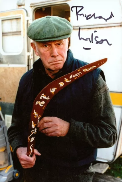 Richard Wilson Signed 6x4 Photo One Foot in the Grave Victor Autograph + COA