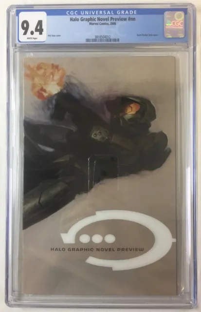2006 Marvel HALO GRAPHIC NOVEL PREVIEW ~ CGC 9.4