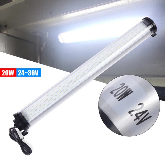 LED CNC Machine Tool Work Light Workshop Lamp For Lathe Milling 110-220V 25W NEW