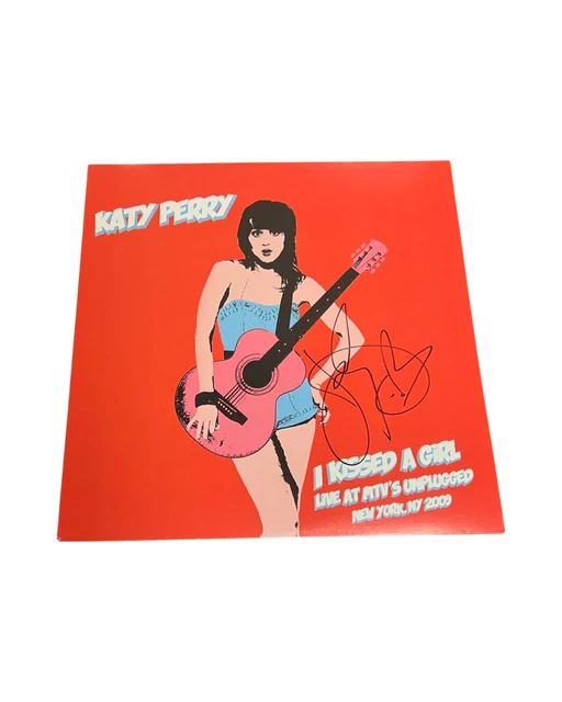 Katy Perry Signed I Kissed A Girl Lp Album Vinyl Authentic Jsa Video Proof Katy Perry Signed I Kissed A Girl Lp Album Vinyl Authentic Jsa Video Proof