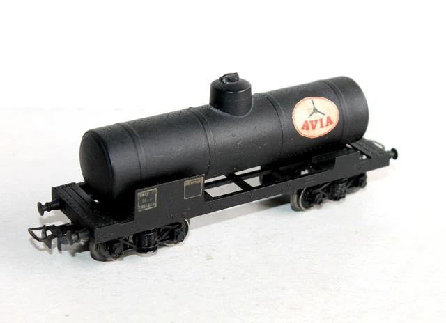 Wagon Citerne ESSO SNCF échelle HO – Marque SMCF, Métal (occasion, à Identifier)