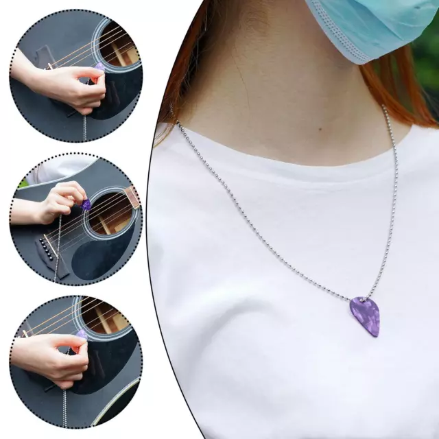 Electric Guitar/Bass Guitar Guitar Pick Necklace Random Colour GXT P4Y5