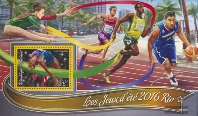 Togo Block 1326 (kompl. Ausgabe) postfrisch 2016 Sommerspiele Rio 2016