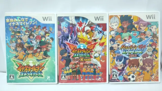 Inazuma Eleven Go Strikers 2013 Nintendo Wii Japan Tested & Works well