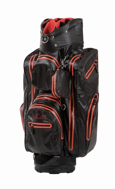 JuCad Sac Aqua Stop - Noir/Rouge - La Étanche Poids Leger, Neuf