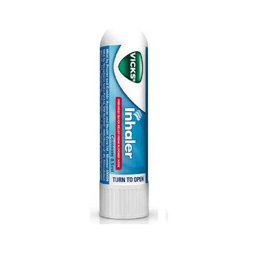 Vicks Inhalateur pour Congestion Nasale Froid Bloqué Nez Rapide Relief 1 100 Pcs