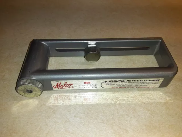 Malco HCI Adjustable Hole Cutter #SL 11896 - Cuts 2"-12" Holes (BODY ONLY)