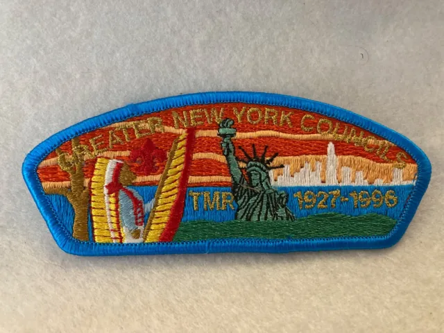 (ae1)    Boy Scouts-    GNYC Ten Mile River Scout Camp anniversary 1927-1996 csp