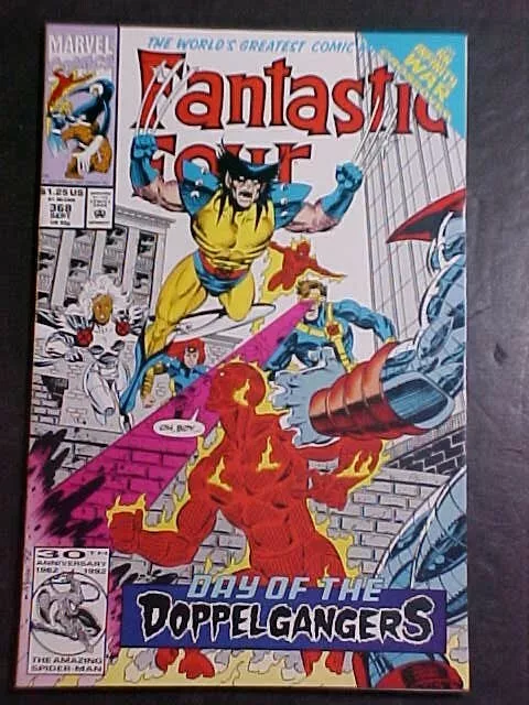 Fantastic Four #368! Infinity War! Vf 1992 Marvel Comics
