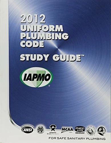 2012 Uniform Plumbing Code (Upc) Study Guide W/ Tabs