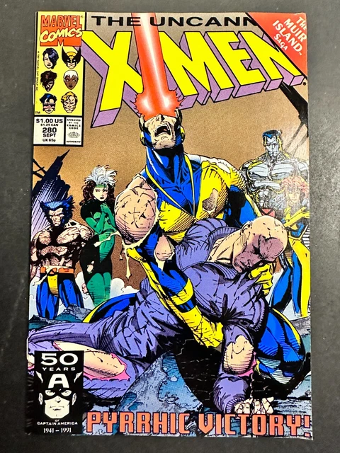 Marvel Comics The Uncanny X-Men Vol 1 #280 1991 JS6