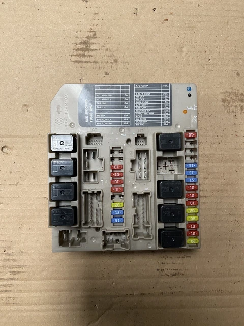 Caja De Fusibles Principal Para Nissan Micra/Note (2003-2010) - Unidad Original Usada, Referencia 284B7AX61A