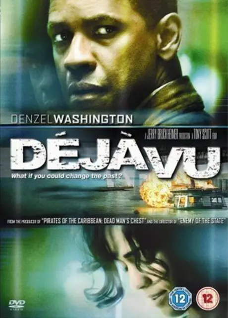 Deja Vu Denzel Washington 2007 DVD Top-quality Free UK shipping
