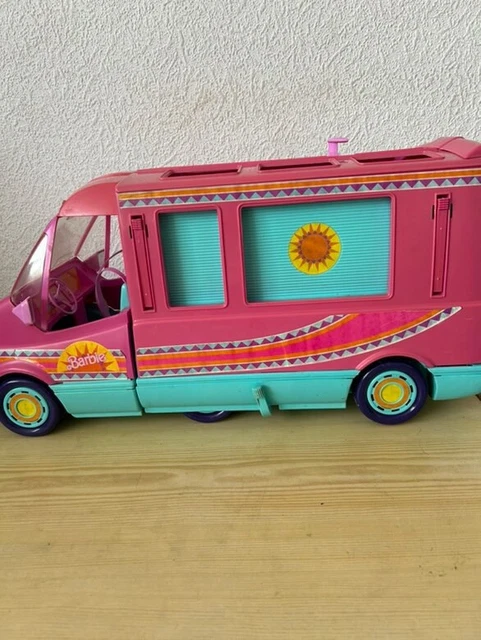 Jouet Vintage Poupée Barbie Le Camping Car 1971 Mattel Vehicule Camion Car Pvc