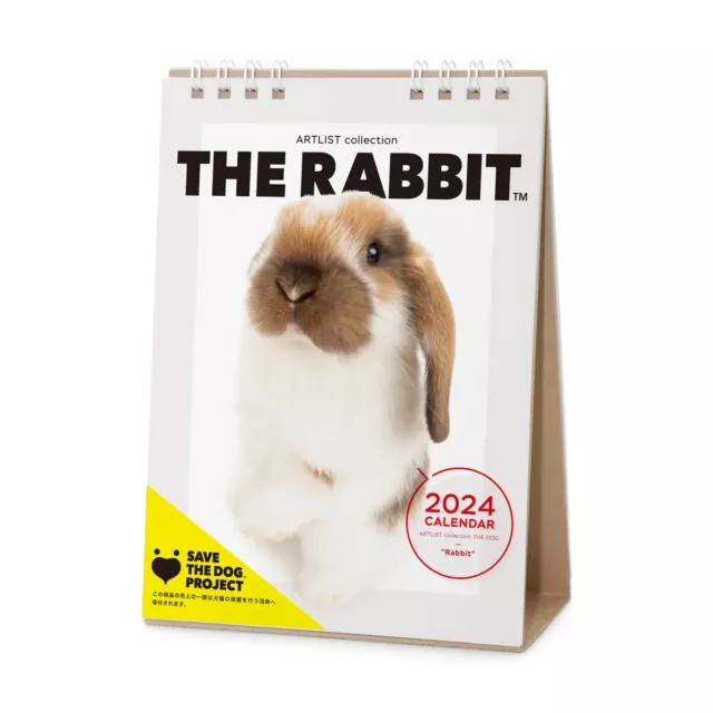 PSL THE RABBIT 2024 Calendar Desktop Size With Original Stickers 45.99