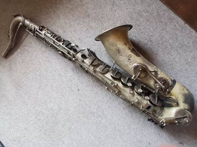 Vintage east German Tenor Saxophone WELTKLANG for spareparts! NOT COMPLETE!