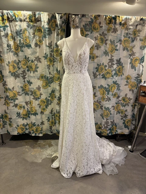 PRONOVIAS SAMPLE Dress Drill Size 16 RRP 2350 900.00 PicClick UK