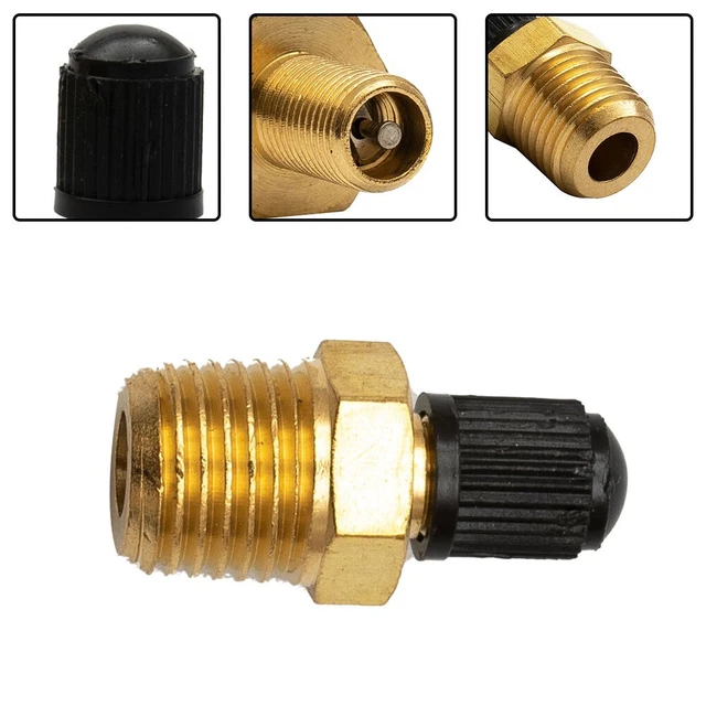 Valvola serbatoio compressore d'aria resistente con nucleo in ottone solido 1/4 pollici NPT