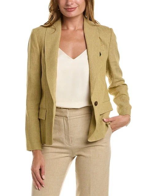 Brunello Cucinelli Linen-Blend Blazer Women's  40
