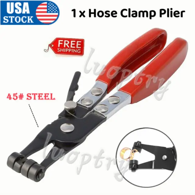 Hose Clamp Pliers Car Water Pipe Fuel Spring Bundle Removal Tools Car Pipe Clip