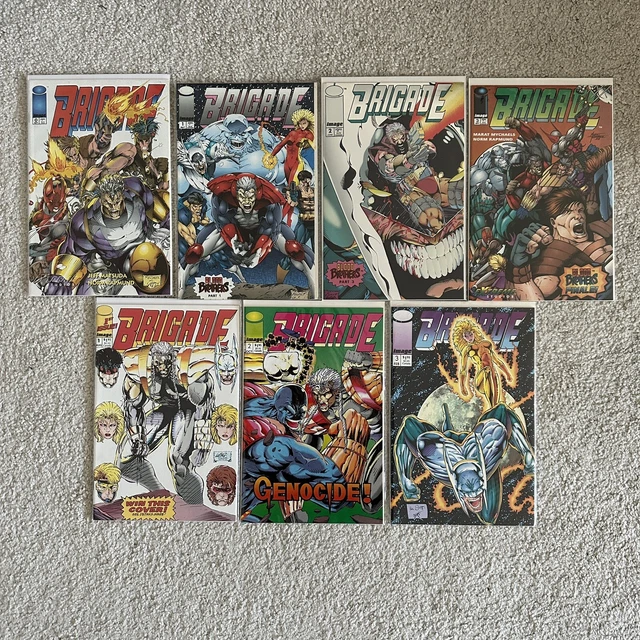 Image Comics Brigade #0 1 2 3 NM 1992 1993 Rob Liefeld