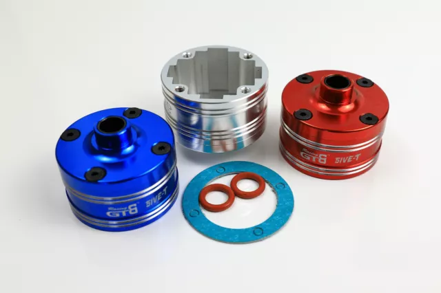 GTB Metal Front / Rear Diff Differential Housing for 1/5 RC LOSI 5ive t / 5T 2.0