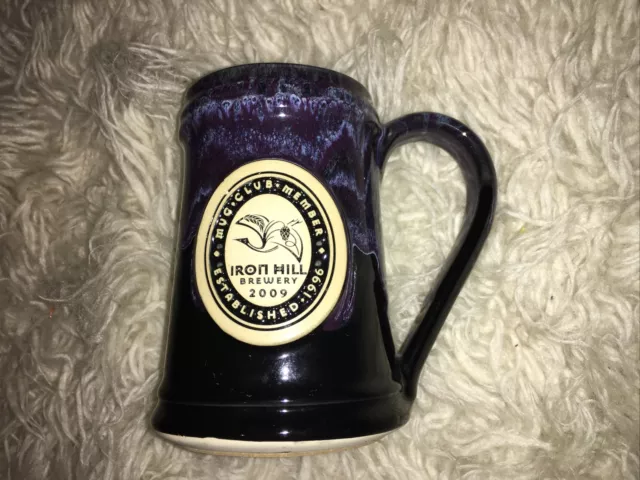 Iron Hill Brewery Club Member beer Mug Ceramic