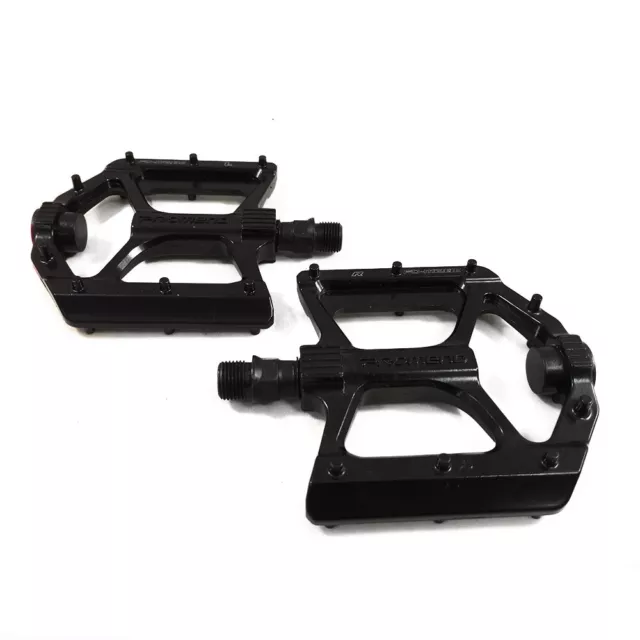Bicycle Pedals Non Slip Set For Mountain Bike Road Bike Metal 9/16" Black