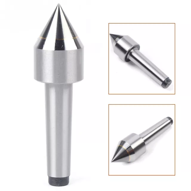 2MT Dead Center Morse Taper Precision 0.000197" CNC Cutter Tool Rotary Top Tool