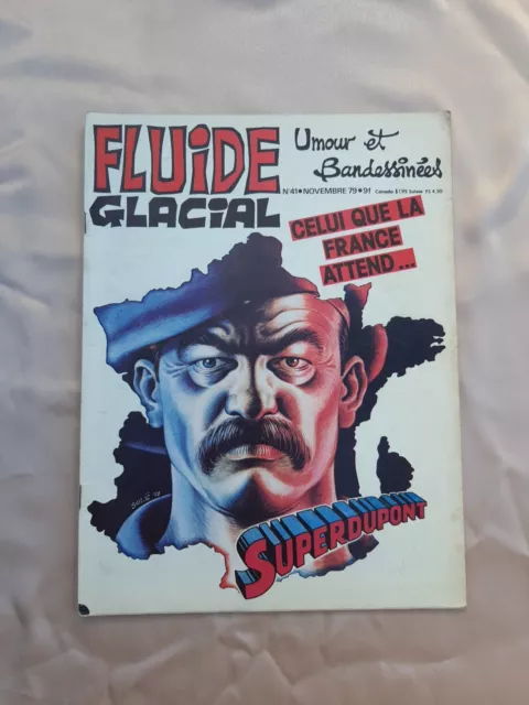 Bd Vintage Fluide Glacial N° 41 Nov 1979