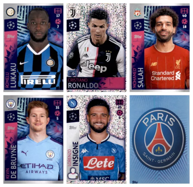 Topps Champions League 2019 2020 19 20 Figurina A Scelta Dalla N 194 Alla N. 383